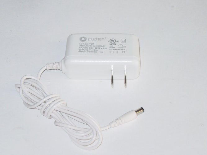 *Brand NEW*Puzhen KSAS0122400050VU 24V 0.5A AC Power Adapter